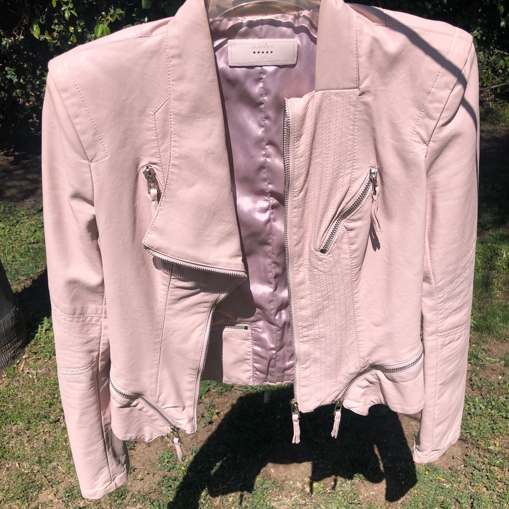 Blank NYC faux leather jacket XS